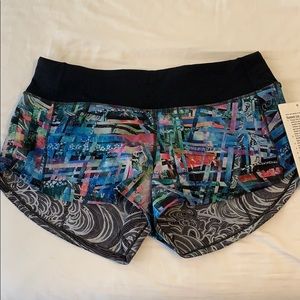 Lululemon Seawheeze limited edition shorts